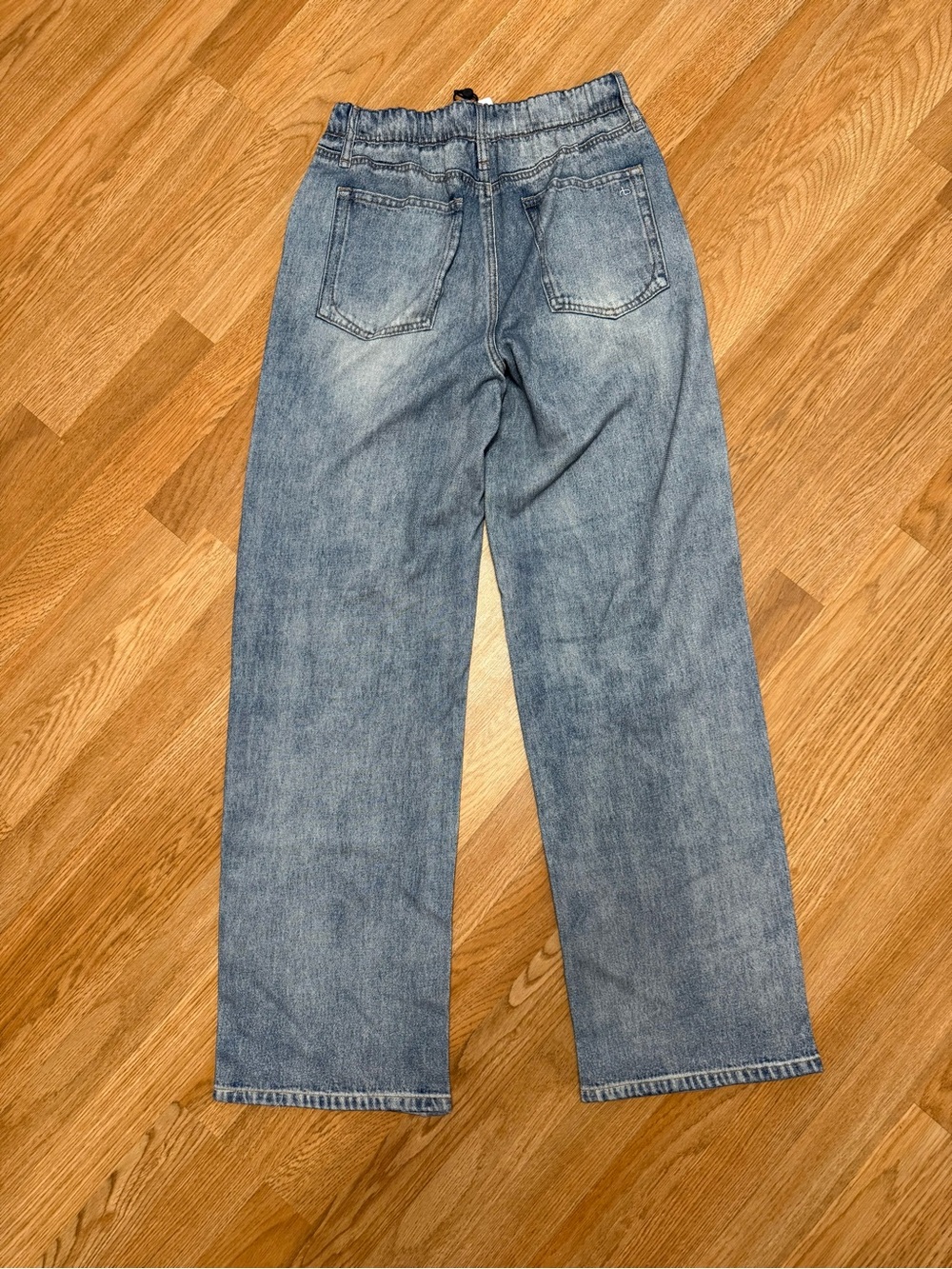 NWT MIRAMAR TERRY WIDE TRACK PANT, small - Picture 4 of 5
